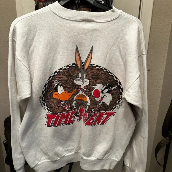 Vintage Taz All Over Print 1994 Freeze New York Looney Tunes T Shirt Size L